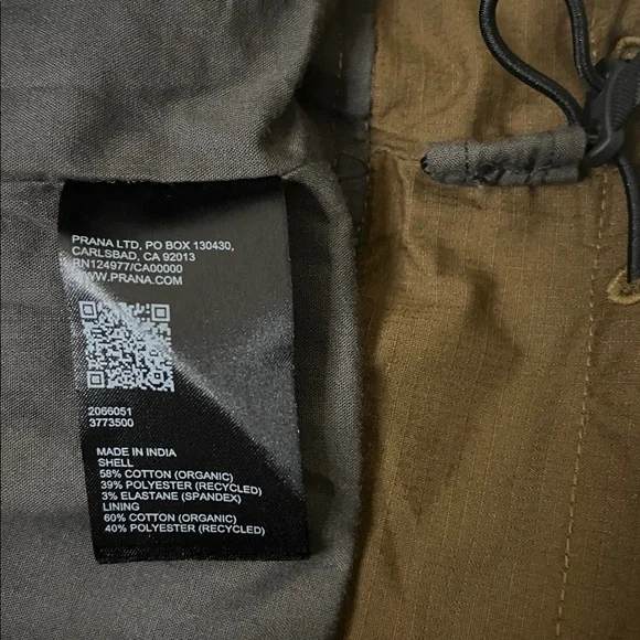 NWT PRANA Women’s palisades ripstop jacket Rich Earth Size Small - Picture 10 of 12